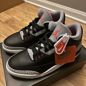 Air Jordan 3 Retro OG 'Black Cement' 2024